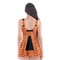 Fabric Halloween Pumpkin Funny Skater Dress Swimsuit View2