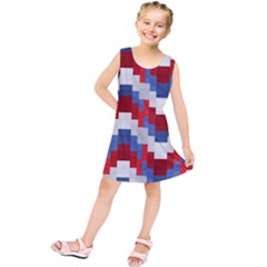 Texture Textile Surface Fabric Kids  Tunic Dress by Celenk