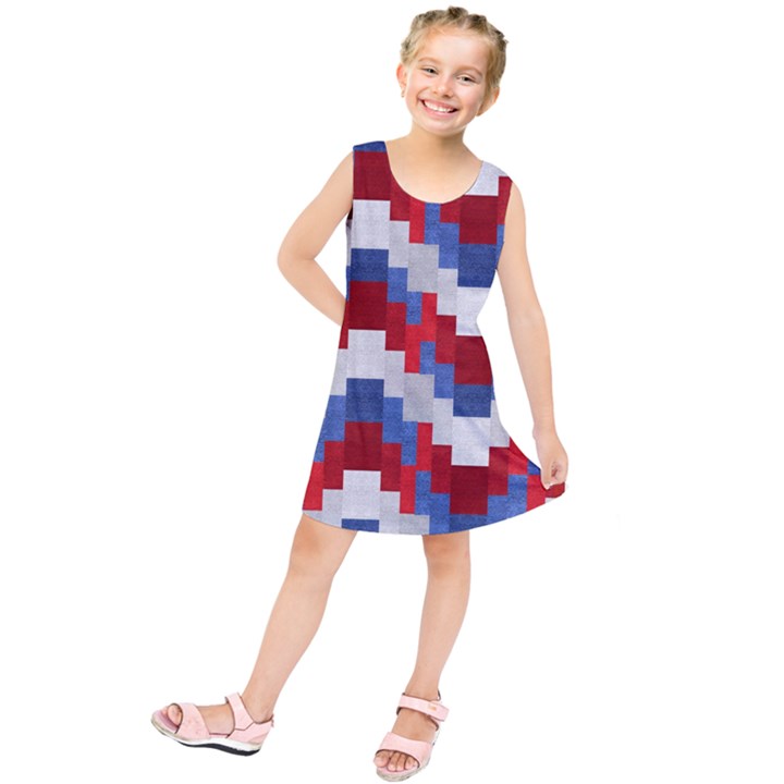 Texture Textile Surface Fabric Kids  Tunic Dress