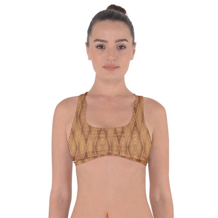 Wood Background Backdrop Plank Got No Strings Sports Bra