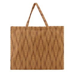 Wood Background Backdrop Plank Zipper Large Tote Bag