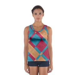 Fabric Textile Cloth Material Sport Tank Top  by Celenk