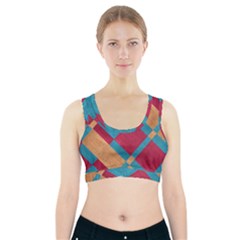 Fabric Textile Cloth Material Sports Bra With Pocket