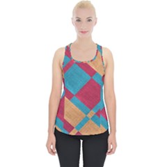 Fabric Textile Cloth Material Piece Up Tank Top