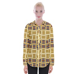 Textile Texture Fabric Material Womens Long Sleeve Shirt