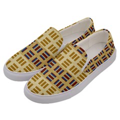 Textile Texture Fabric Material Men s Canvas Slip Ons