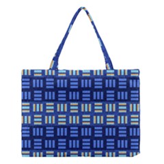 Textiles Texture Structure Grid Medium Tote Bag