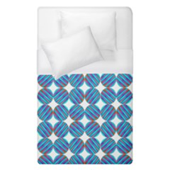 Geometric Dots Pattern Rainbow Duvet Cover (single Size) by Celenk