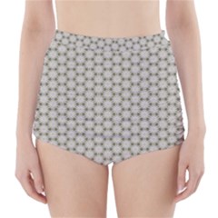 Background Website Pattern Soft High-waisted Bikini Bottoms