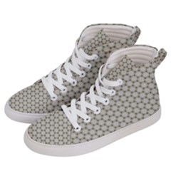 Background Website Pattern Soft Men s Hi-top Skate Sneakers