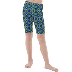 Texture Background Pattern Kids  Mid Length Swim Shorts by Celenk