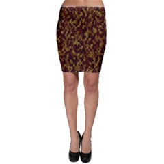 Camouflage Tarn Forest Texture Bodycon Skirt by Celenk