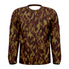 Camouflage Tarn Forest Texture Men s Long Sleeve Tee by Celenk