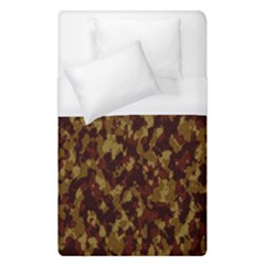 Camouflage Tarn Forest Texture Duvet Cover (single Size) by Celenk