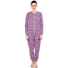 Texture Surface Backdrop Background Onepiece Jumpsuit (ladies)  by Celenk