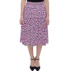 Texture Surface Backdrop Background Folding Skater Skirt