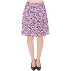 Texture Surface Backdrop Background Velvet High Waist Skirt