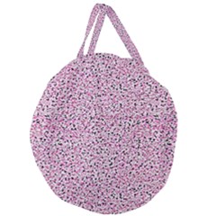 Texture Surface Backdrop Background Giant Round Zipper Tote