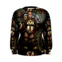 Steampunk, Steampunk Women With Clocks And Gears Women s Sweatshirt View1