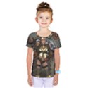 Steampunk, Steampunk Women With Clocks And Gears Kids  One Piece Tee View1