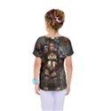 Steampunk, Steampunk Women With Clocks And Gears Kids  One Piece Tee View2