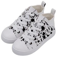 Happiest Castle On Earth Kid s Mid-top Canvas Sneakers by SandiTyche