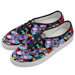 Sacred Geometry - Women s Classic Low Top Sneakers