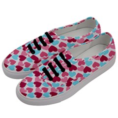 Bold Valentine Heart Men s Classic Low Top Sneakers by Bigfootshirtshop