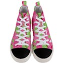 Monster Love Pattern Men s Mid-Top Canvas Sneakers View1