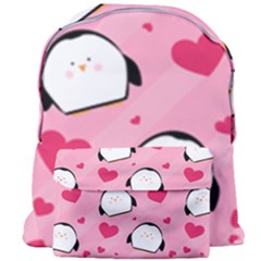 Penguin Love Pattern Giant Full Print Backpack