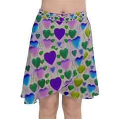 Love In Eternity Is Sweet As Candy Pop Art Chiffon Wrap by pepitasart