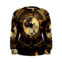 Wonderful Steampunk Desisgn, Clocks And Gears Women s Sweatshirt View1