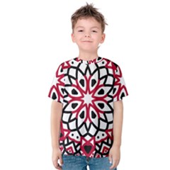 Mandala Flower Kids  Cotton Tee