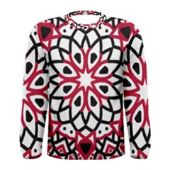 Mandala Flower Men s Long Sleeve Tee by berwies