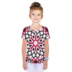 Mandala Flower Kids  One Piece Tee