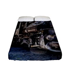 D&r Steam Train 484 Fitted Sheet (full/ Double Size) by Bigfootshirtshop