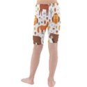 Woodland Friends Pattern Kids  Mid Length Swim Shorts View2