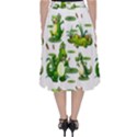 Crocodiles In The Pond Folding Skater Skirt View2