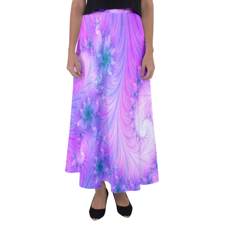 Delicate Flared Maxi Skirt