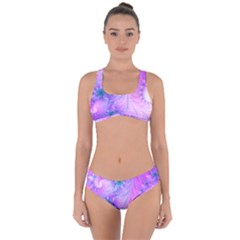 Delicate Criss Cross Bikini Set by Delasel