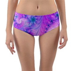 Delicate Reversible Mid-waist Bikini Bottoms by Delasel