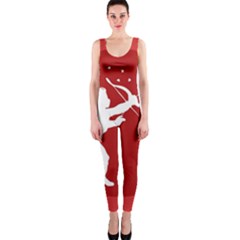 Cupid Bow Love Valentine Angel Onepiece Catsuit by Celenk