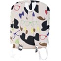 Moustache Hat Bowler Bowler Hat Full Print Backpack View2