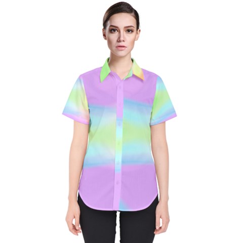 Abstract Background Wallpaper Paper Women s Short Sleeve Shirt by Celenk