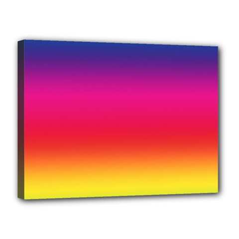 Spectrum Background Rainbow Color Canvas 16  X 12  by Celenk