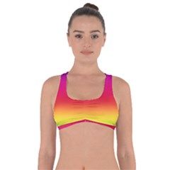 Spectrum Background Rainbow Color Got No Strings Sports Bra