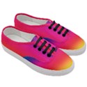 Spectrum Background Rainbow Color Women s Classic Low Top Sneakers View3