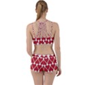 Hearts Pattern Seamless Red Love Women s Sports Set View2