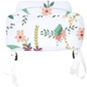 Floral Backdrop Pattern Flower Full Print Backpack View4