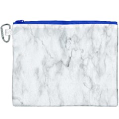 White Background Pattern Tile Canvas Cosmetic Bag (xxxl)